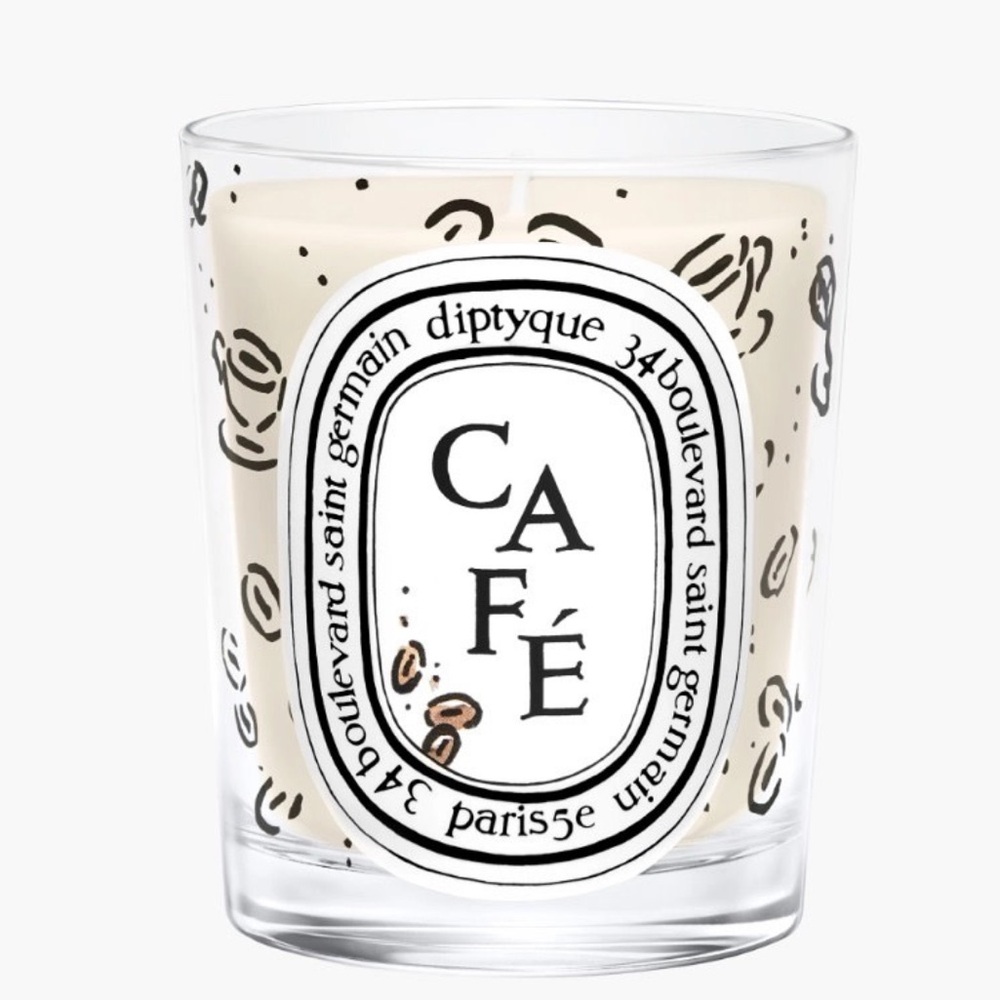 Empty Cafe coffee diptyque jar candle